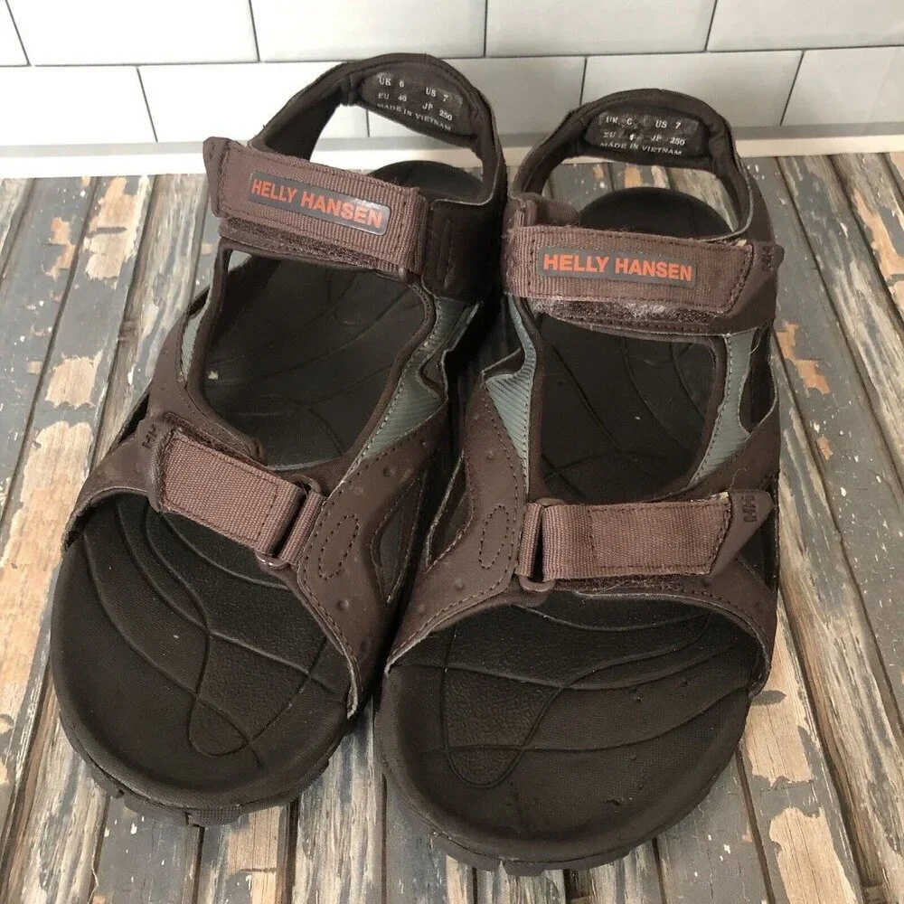 Helly Hansen Streamline Walking Sandals~Brown Size 7